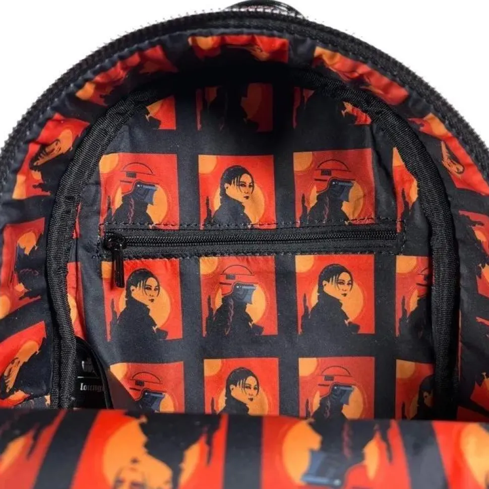 Star Wars - Fennec Shand Cosplay 10” Faux Leather Mini Backpack