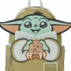 Star Wars - Grogu & Crabbies Cosplay 10" Faux Leather Mini Backpack