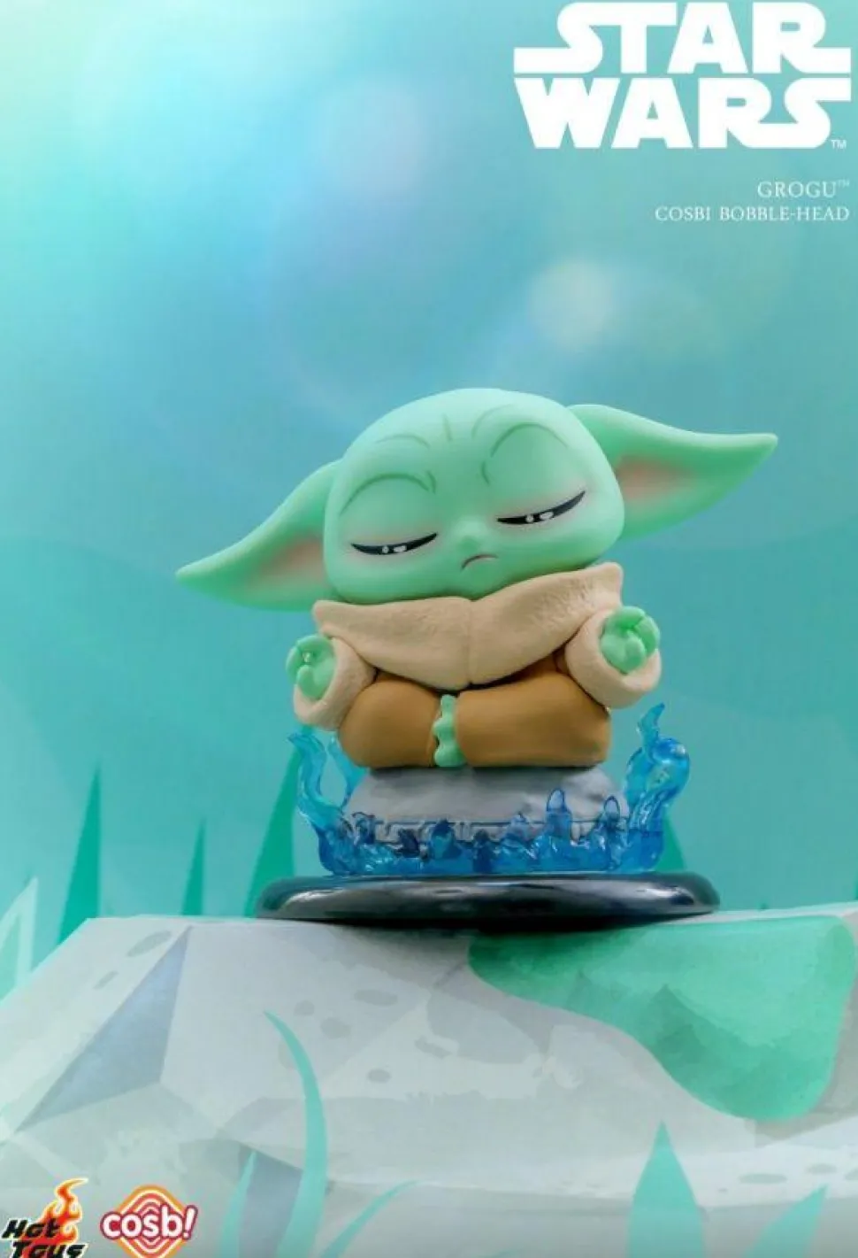 Star Wars - Grogu Cosbi Bobble-Head Collection Blind Box Hot Toys Figure (Single Unit)