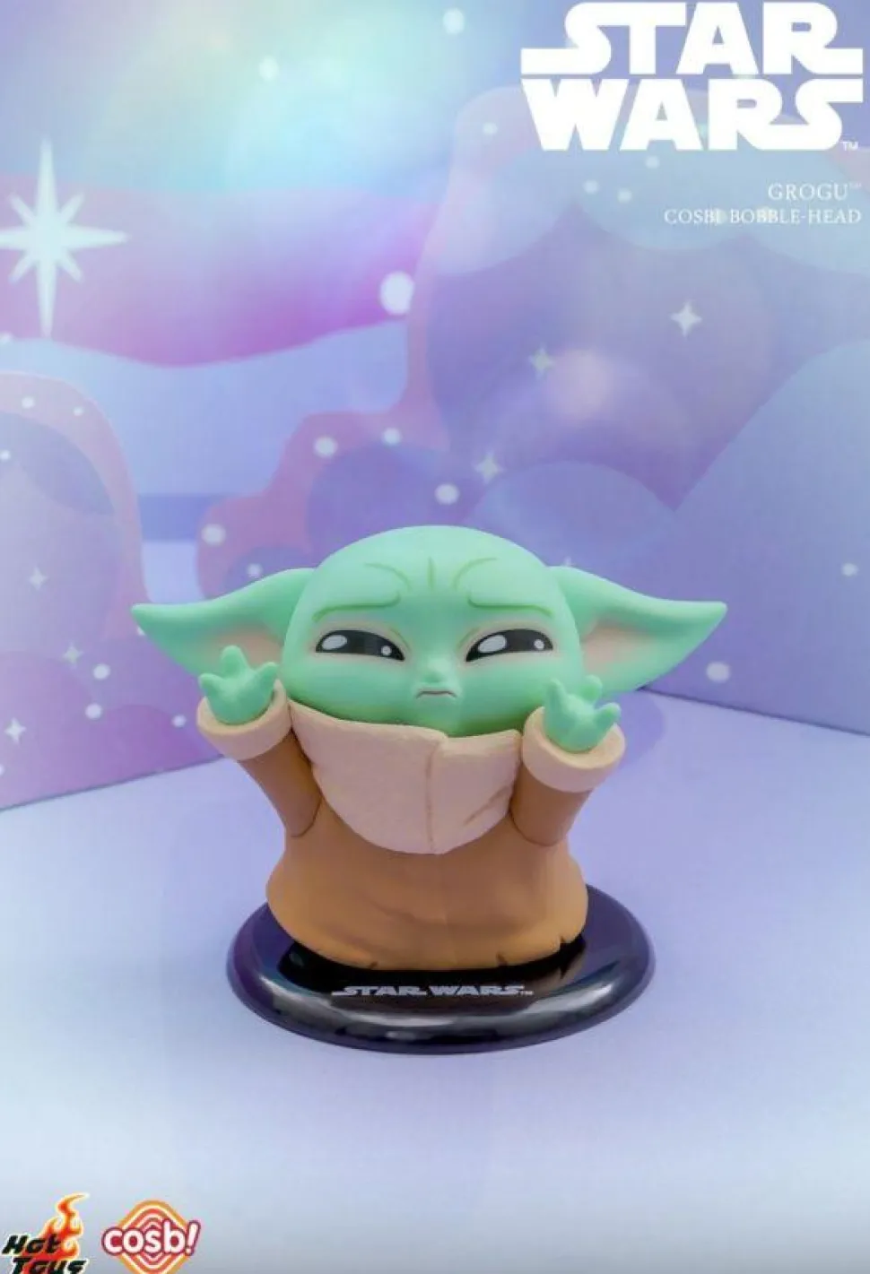 Star Wars - Grogu Cosbi Bobble-Head Collection Blind Box Hot Toys Figure (Single Unit)