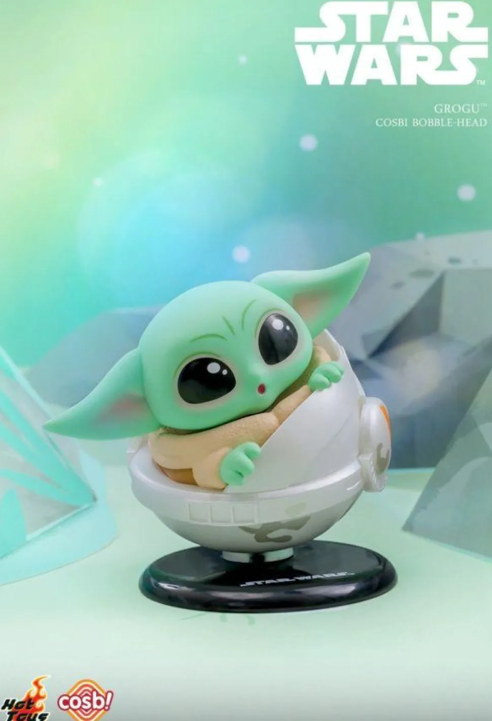 Star Wars - Grogu Cosbi Bobble-Head Collection Blind Box Hot Toys Figure (Single Unit)