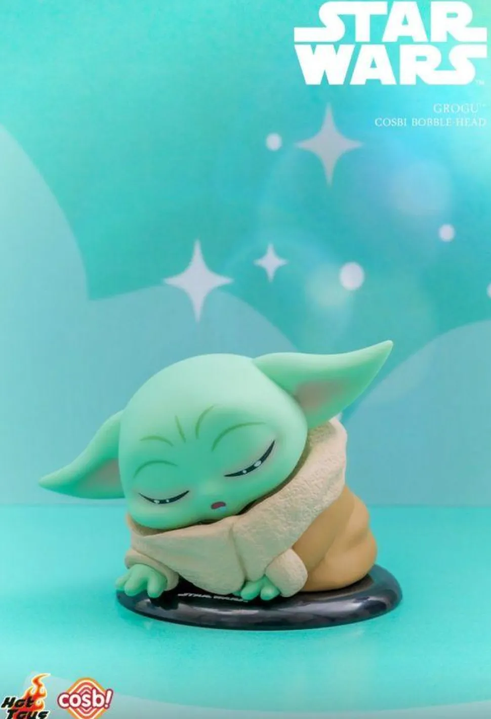 Star Wars - Grogu Cosbi Bobble-Head Collection Blind Box Hot Toys Figure (Single Unit)