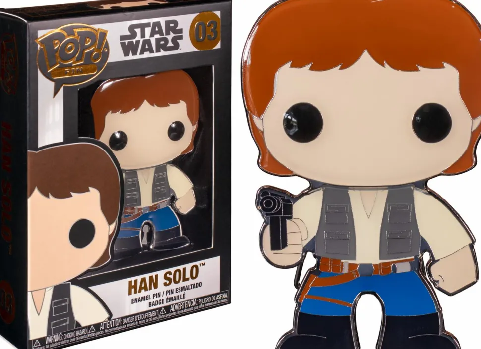 Star Wars - Han Solo 4” Pop! Enamel Pin