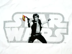 Star Wars - Han Solo Gun Gag Male T-Shirt