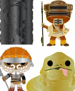 Star Wars - Jabba’s Palace 4” Pop! Enamel Pin Bundle (Set of 4)