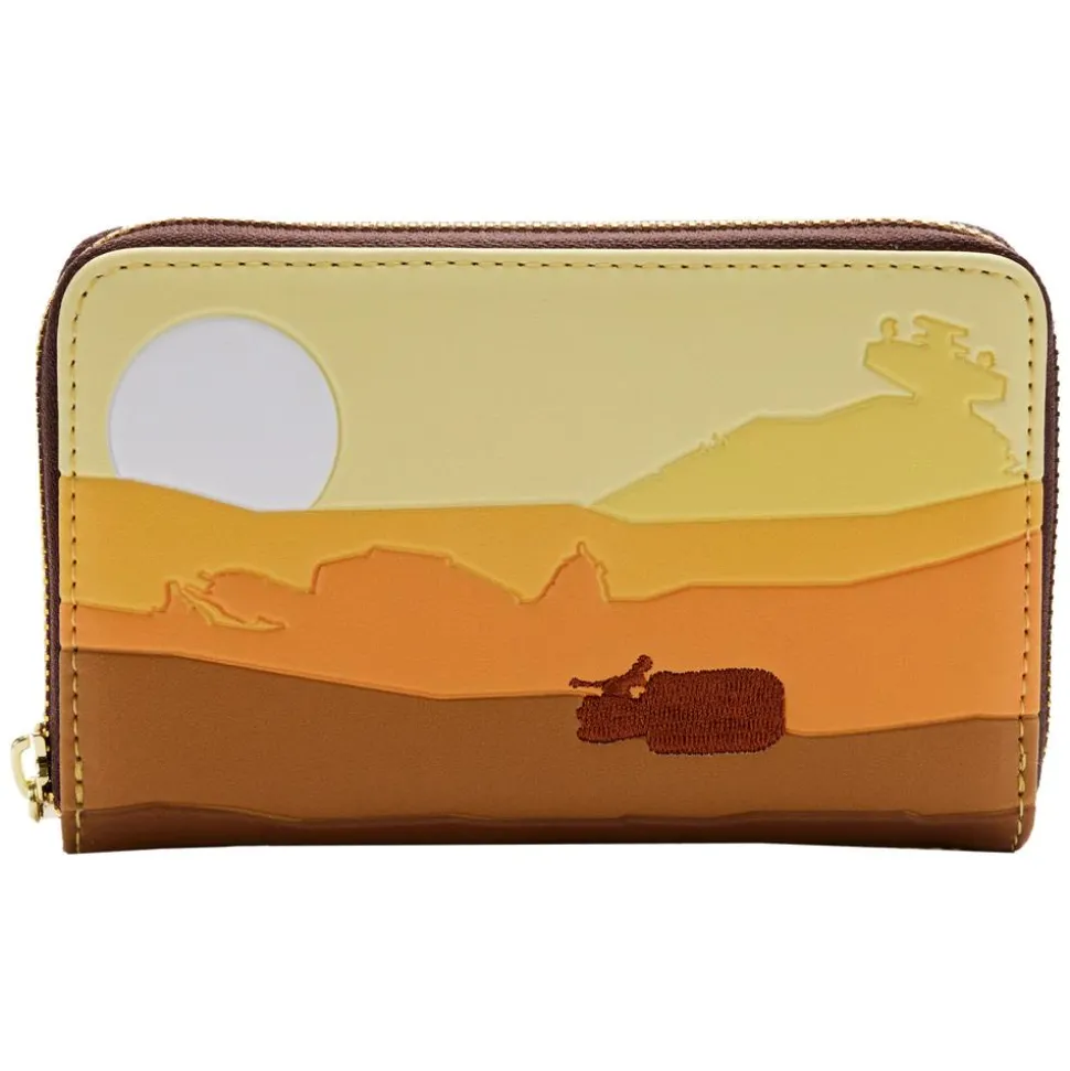 Star Wars - Jakku 4” Faux Leather Zip-Around Wallet