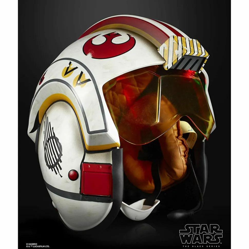 Star Wars - Luke Skywalker X-Wing Pilot Helmet Black Series 1:1 Scale Life-Size Prop Replica