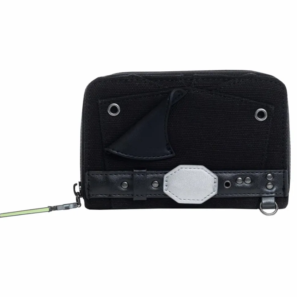 Star Wars - Luke Skywalker Cosplay 4” Faux Leather Zip-Around Wallet