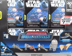 Star Wars - Micro Galaxy Squadron Series 04 Scout Class Mystery Vehicle & Figure Blind Box (Display of 12)