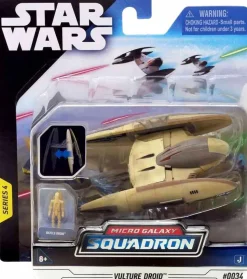 Star Wars - Micro Galaxy Squadron Vulture Droid Light Armor Class 3" Vehicle & Figure Playset (Series 04)