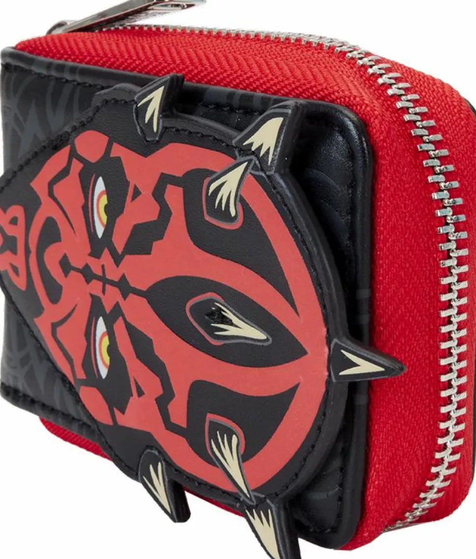 Star Wars - Phantom Menace 25th Anniversary Darth Maul Cosplay Glow in the Dark Accessory Bundle (Set of 2)
