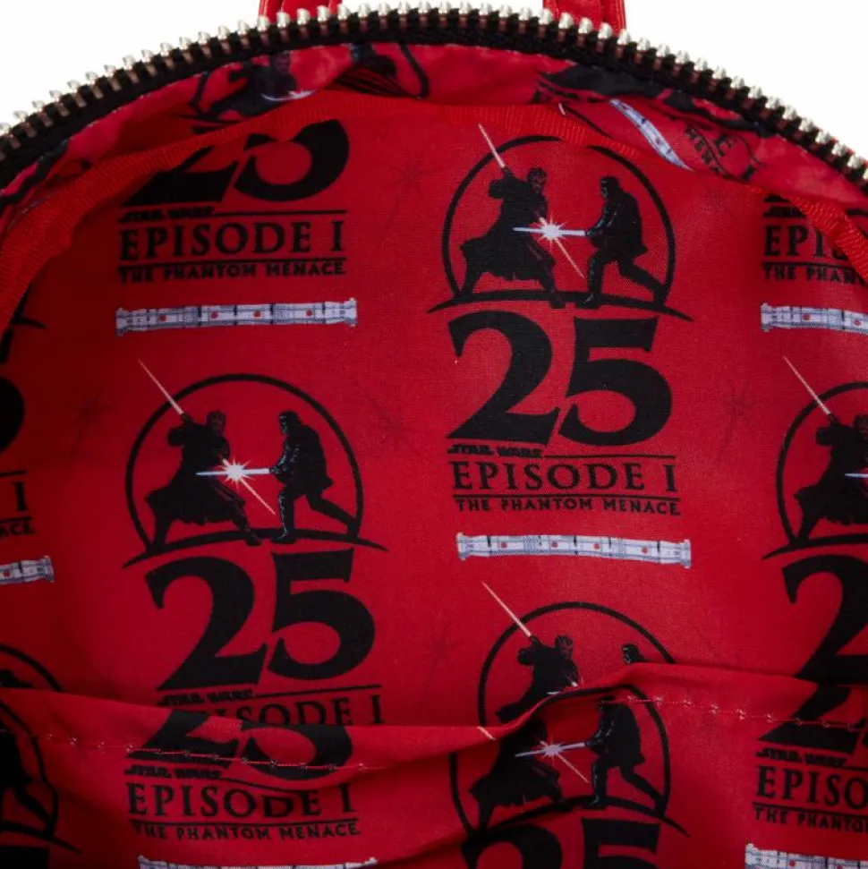 Star Wars - Phantom Menace 25th Anniversary Darth Maul Cosplay Glow in the Dark Accessory Bundle (Set of 2)