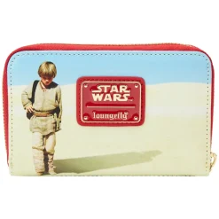 Star Wars - Phantom Menace Final Frames 4” Faux Leather Zip-Around Wallet