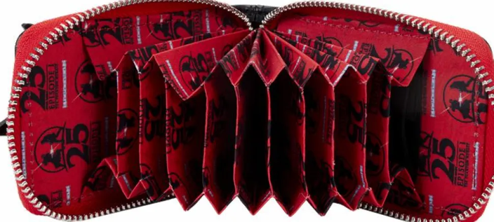 Star Wars - Phantom Menace 25th Anniversary Darth Maul Glow in the Dark 4" Faux Leather Accordion Wallet