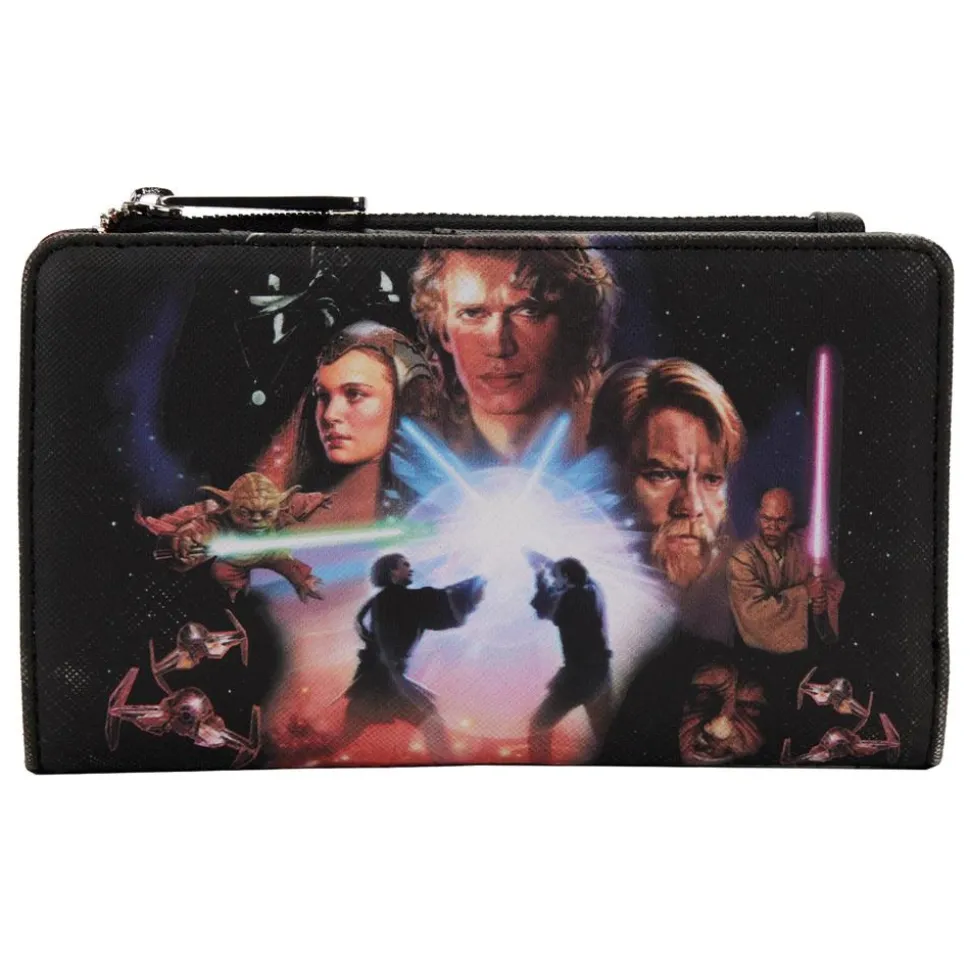 Star Wars - Prequel Trilogy 4” Faux Leather Flap Wallet