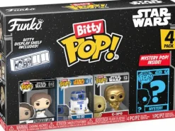 Star Wars - Princess Leia, R2-D2, C-3PO & Mystery Bitty Pop! Vinyl Figure 4-Pack