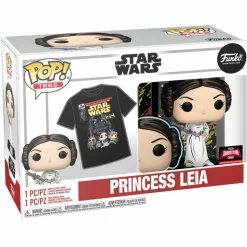 Star Wars - Princess Leia Retro Pop! Vinyl Figure & T-Shirt Box Set