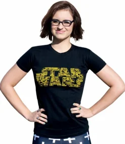 Star Wars - Quotes Logo Black Female T-Shirt