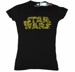 Star Wars - Quotes Logo Black Female T-Shirt