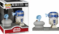 Star Wars - R2-D2 & Princess Leia Hologram Deluxe Pop! Vinyl Figure