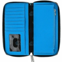 Star Wars - Retro Kenner Action Figures 8” Faux Leather Zip-Around Wallet