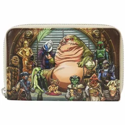 Star Wars - Return of the Jedi 40th Anniversary Jabba’s Palace 4” Faux Leather Zip-Around Wallet