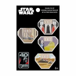 Star Wars - Return of the Jedi 40th Anniversary Enamel Pin 4-Pack