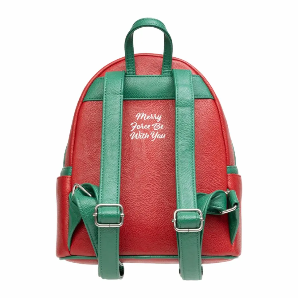 Star Wars - Santa Grogu 10" Faux Leather Mini Backpack