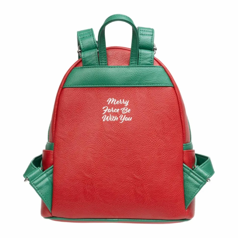 Star Wars - Santa Grogu 10" Faux Leather Mini Backpack