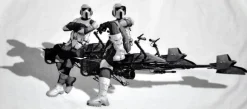 Star Wars - Scout Troopers on Speederbikes White Male T-Shirt