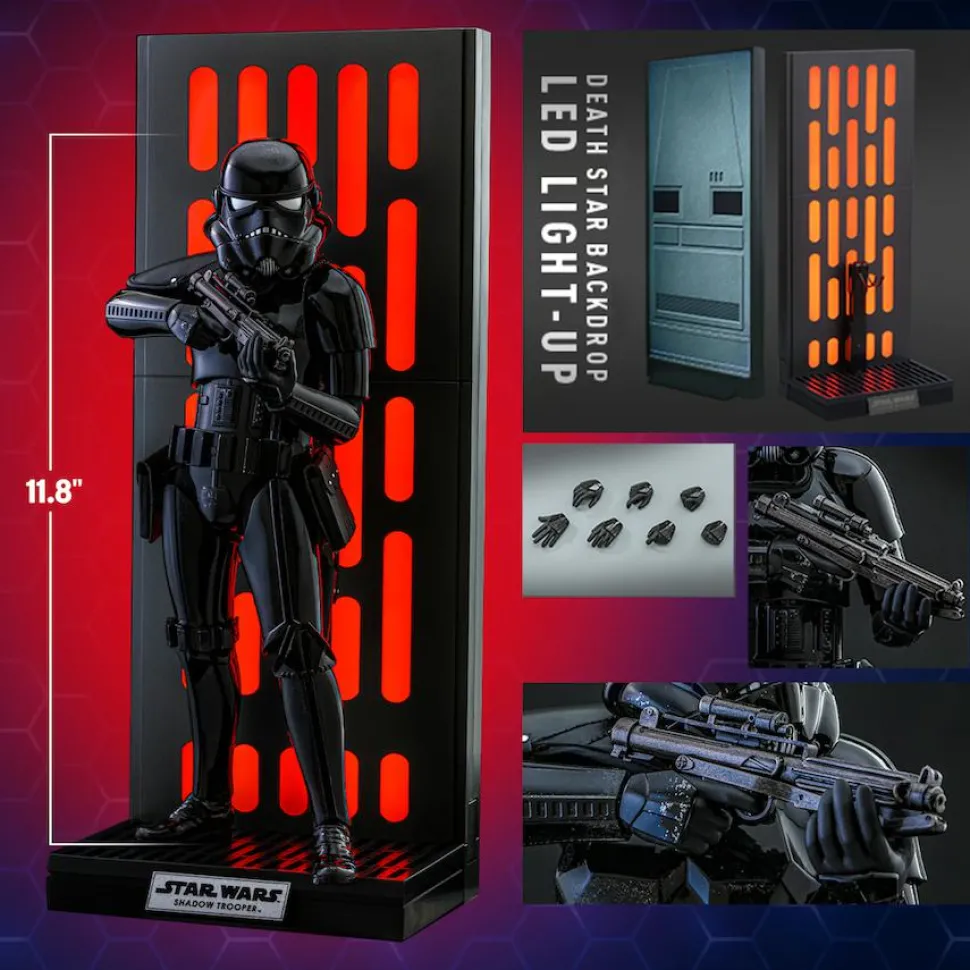 Star Wars - Shadow Trooper with Death Star Environment 1/6th Scale Hot Toys Action Figure