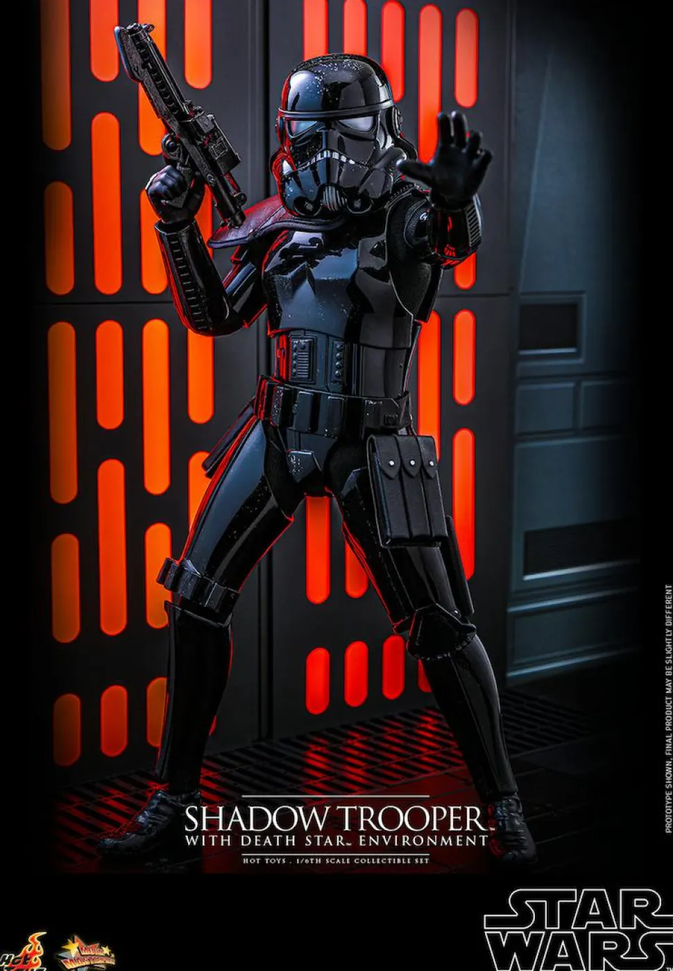 Star Wars - Shadow Trooper with Death Star Environment 1/6th Scale Hot Toys Action Figure