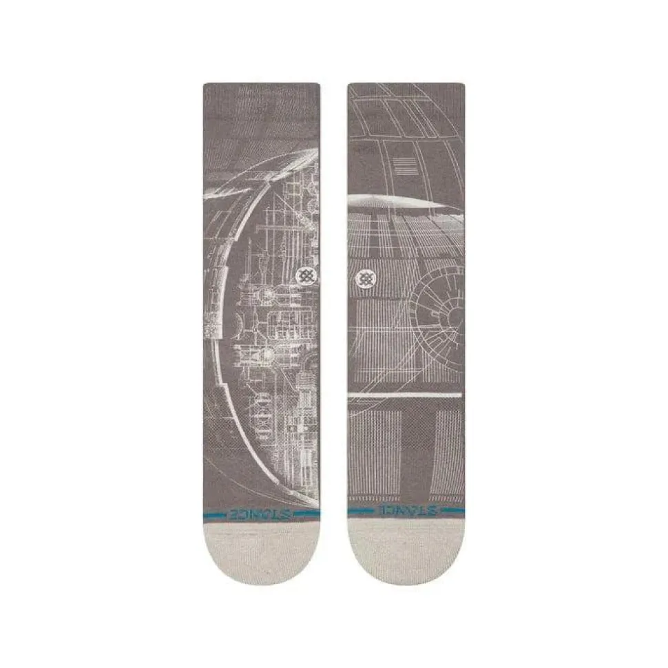 Star Wars - Star Wars x Stance Death Star Crew Socks (One Size)