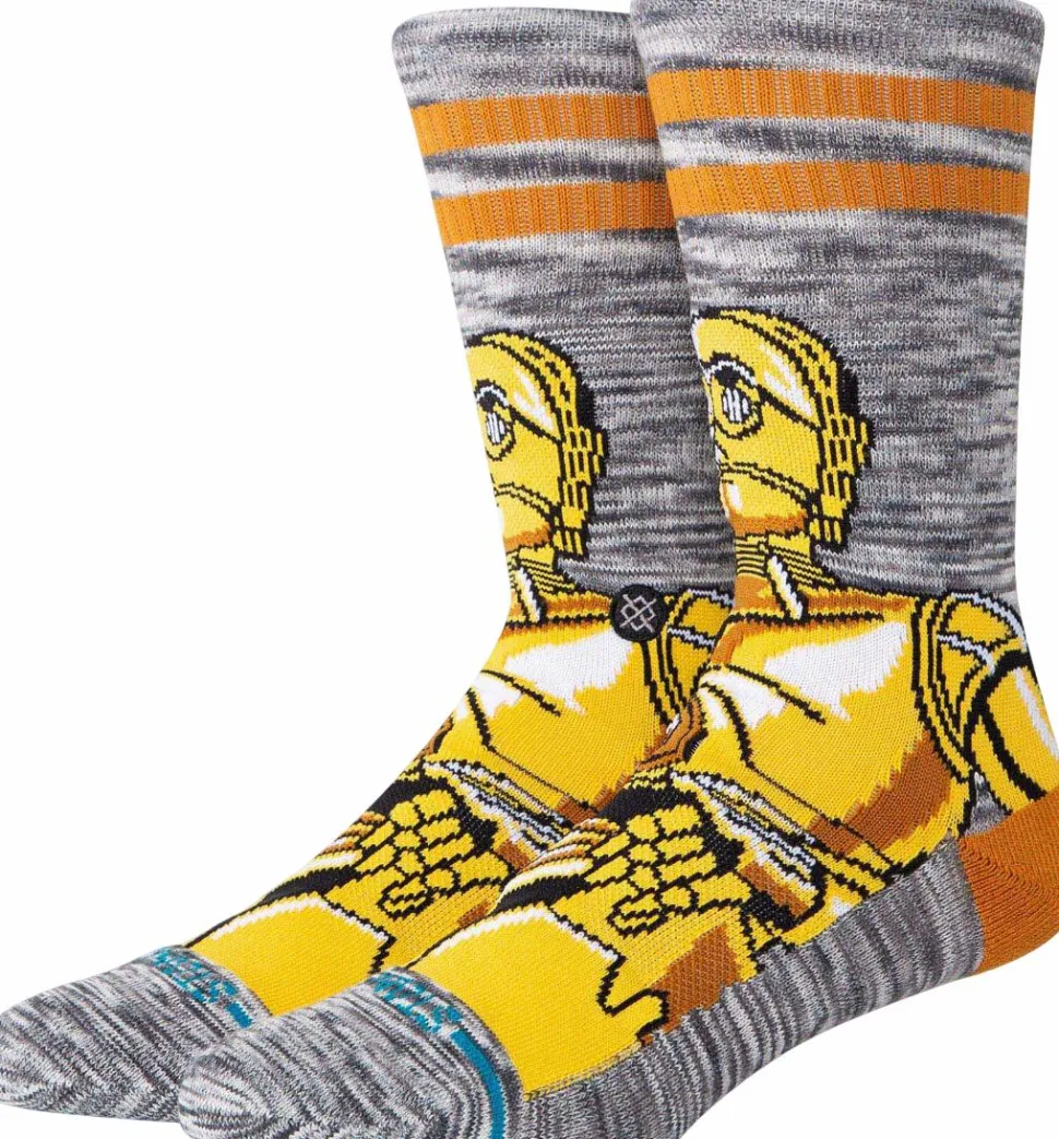 Star Wars - Star Wars x Stance C-3PO Crew Socks (One Size)