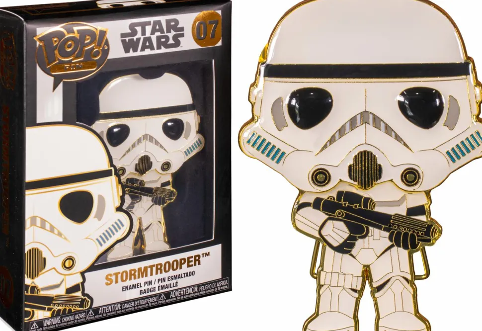 Star Wars - Stormtrooper 4” Pop! Enamel Pin