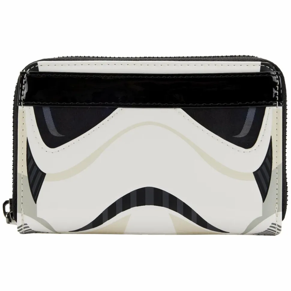 Star Wars - Stormtrooper Lenticular Cosplay 4” Faux Leather Zip-Around Wallet