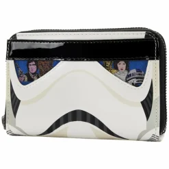 Star Wars - Stormtrooper Lenticular Cosplay 4” Faux Leather Zip-Around Wallet