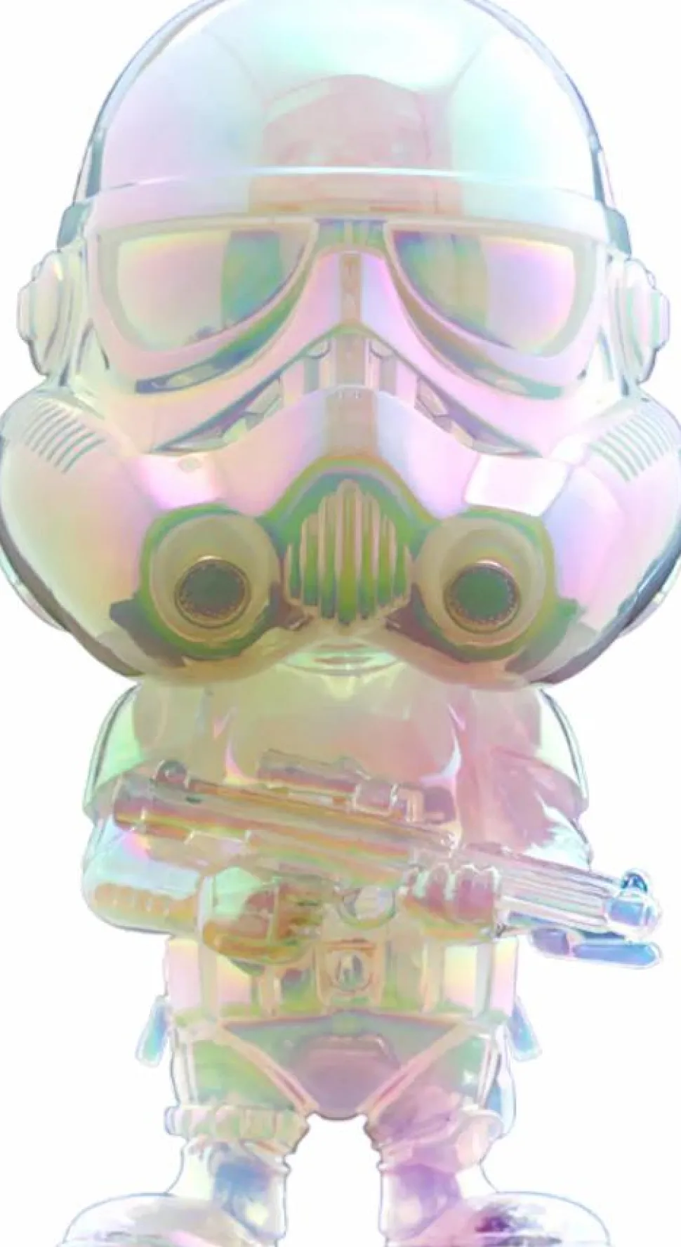 Star Wars - Stormtrooper (Pearlescent Version) Cosbaby (S) Hot Toys Bobble Head Figure