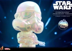Star Wars - Stormtrooper (Pearlescent Version) Cosbaby (S) Hot Toys Bobble Head Figure