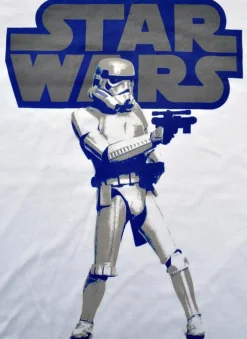 Star Wars - Stormtrooper 2-Tone White Male T-Shirt