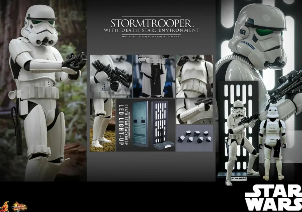 Star Wars - Stormtrooper with Death Star Environment 1/6th Scale Hot Toys Action Figure