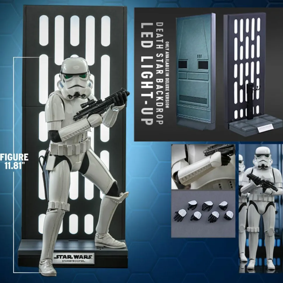 Star Wars - Stormtrooper with Death Star Environment 1/6th Scale Hot Toys Action Figure