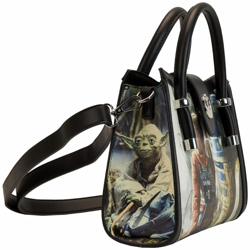 Star Wars - The Empire Strikes Back Final Frames 9” Faux Leather Crossbody Bag