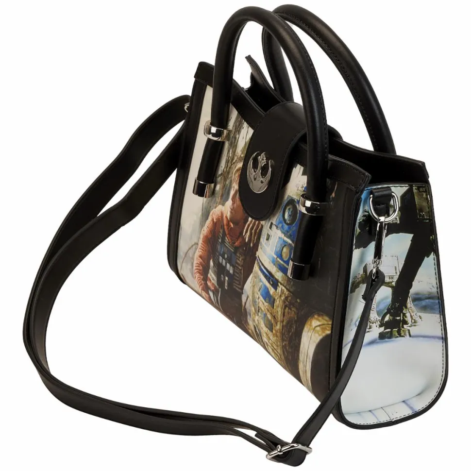 Star Wars - The Empire Strikes Back Final Frames 9” Faux Leather Crossbody Bag