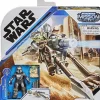 Star Wars - The Mandalorian with The Child in Speeder 2.5” Action Figure Vehicle