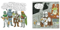 Star Wars - The Mandalorian and Child by Jeffrey Brown Hardcover Book