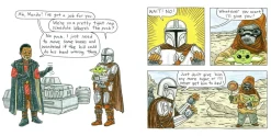 Star Wars - The Mandalorian and Child by Jeffrey Brown Hardcover Book