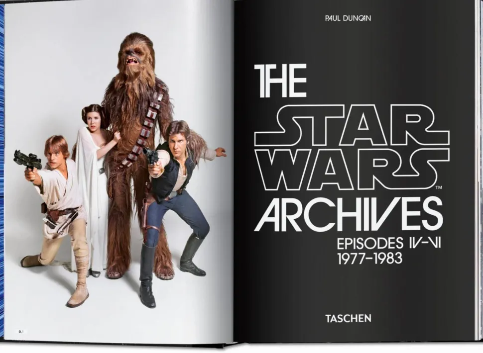 Star Wars - The Star Wars Archives: Episodes IV-VI 1977-1983 Taschen 40th Anniversary Edition Hardcover Book