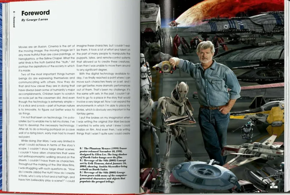 Star Wars - The Star Wars Archives: Episodes I-III (1999-2005) Taschen 40th Anniversary Edition Hardcover Book