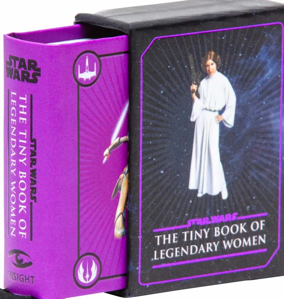 Star Wars - The Tiny Book of Legendary Women Hardcover Book